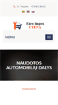 Mobile Screenshot of euroimpex.lt